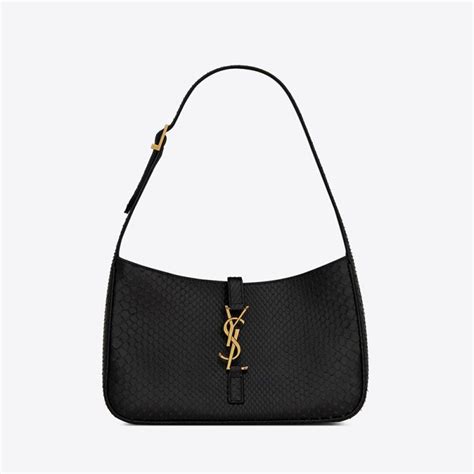 ysl hobo bag black